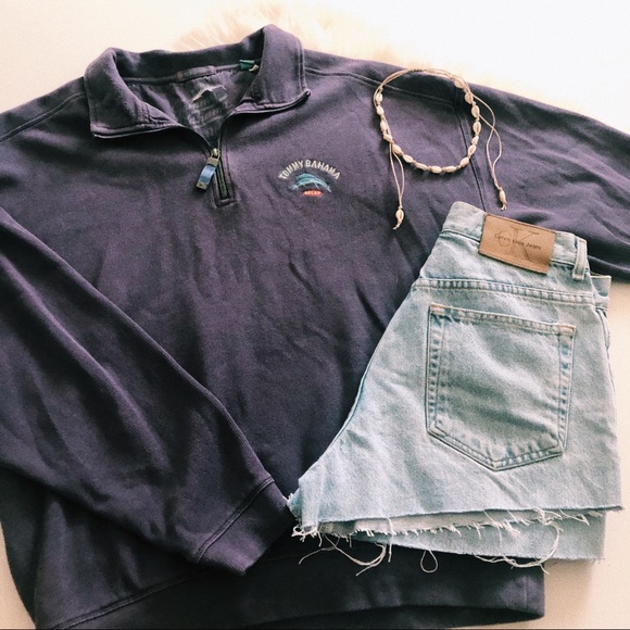 Tommy Bahama Tops - Purple Tommy Bahama Quarter Zip Long Sleeve Shirt Tommy Bahama Tops - Purple Tommy Bahama Quarter Zip Long Sleeve Shirt